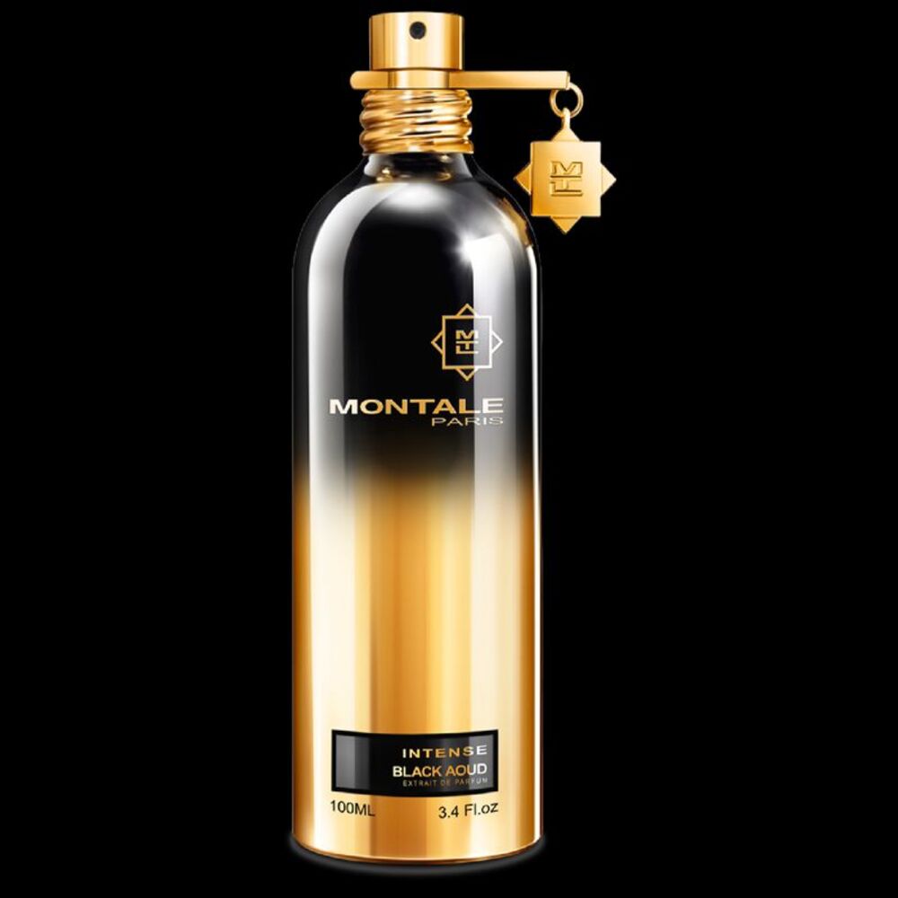Montale Intense Black Aoud Extrait de Parfum Spray for Unisex 3.4 oz/100ml - New
